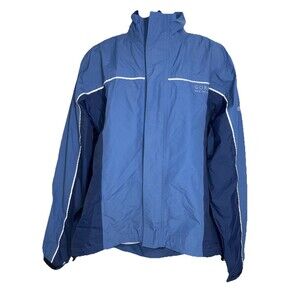 Gore Bike-Wear Blue GORE-TEX Cycling Jacket Waterproof Full Zip Men XXXL